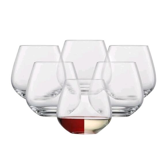 SCHOTT ZWIESEL Forté Rocks Glass Set of 6 Stemless Tumbler Various Types Wine - Picture 1 of 6